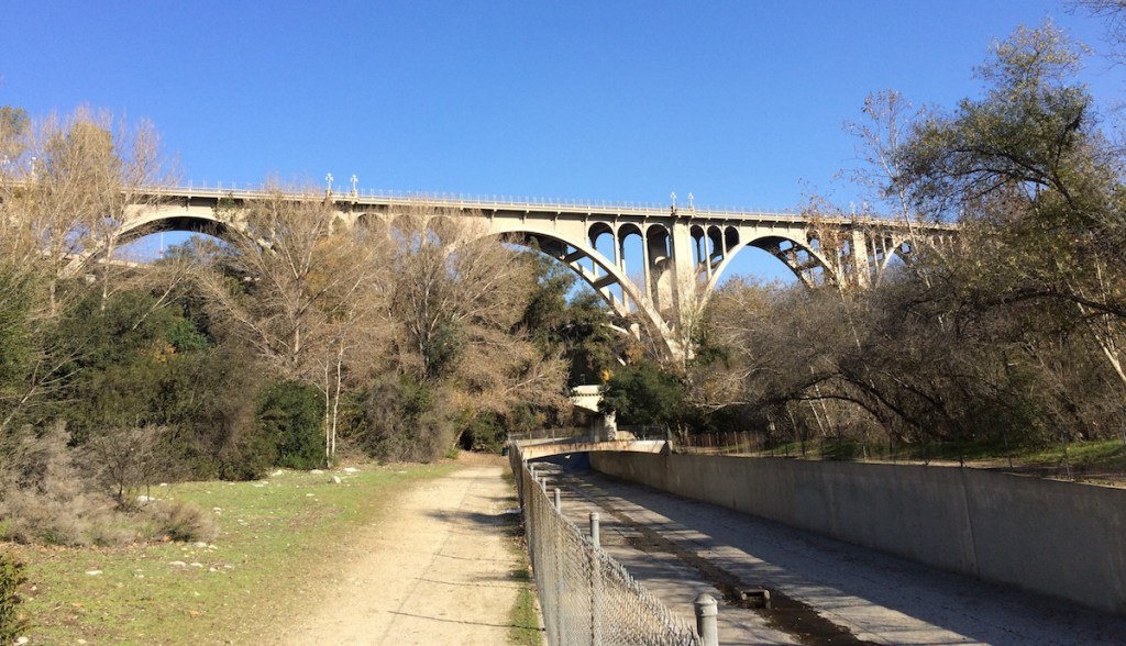 1 - Colorado Street Bridge looking North